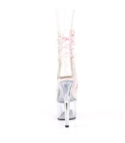 ADORE-1018C-2 Plateau Stiefel - Transparent/Rosa | Pleaser -Shoes Verkäufe adore 1018c 2 plateau stiefel transparent rosa pleaser 8
