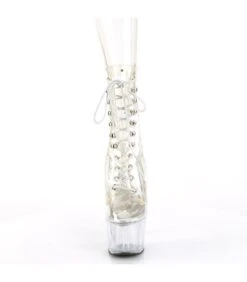 ADORE-1020C-2 Plateau Stiefel - Transparent | Pleaser -Shoes Verkäufe adore 1020c 2 plateau stiefel transparent pleaser 6