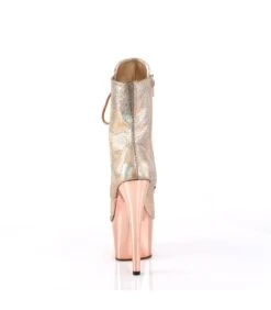 ADORE-1020HM Plateau Stiefel - Roségold | Pleaser -Shoes Verkäufe adore 1020hm plateau stiefel rosegold pleaser 3