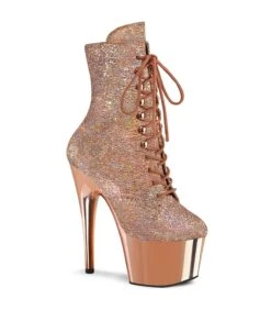 ADORE-1020HM Plateau Stiefel - Roségold | Pleaser -Shoes Verkäufe adore 1020hm plateau stiefel rosegold pleaser 5
