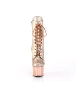 ADORE-1020HM Plateau Stiefel - Roségold | Pleaser -Shoes Verkäufe adore 1020hm plateau stiefel rosegold pleaser 6