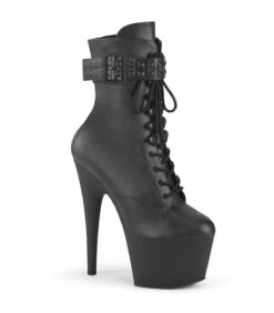 ADORE-1020STR Plateau Stiefel - Schwarz | Pleaser