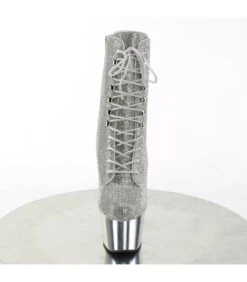 ADORE-1020CHRS Plateau Stiefel - Glitzersteine | Pleaser -Shoes Verkäufe adore1020chrs plateau stiefelglitzer steine pleaser silberfarben 2