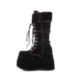 Plateau Stiefel BEAR-202 - Schwarz | DemoniaCult -Shoes Verkäufe demonia bear 202 blk 2