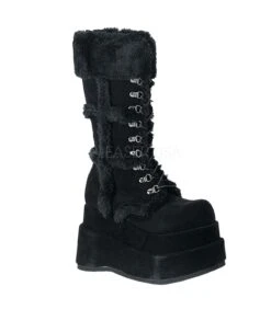 Plateau Stiefel BEAR-202 - Schwarz | DemoniaCult