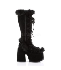 Plateau Stiefel CAMEL-311 - Schwarz | DemoniaCult -Shoes Verkäufe demonia camel 311 blk 4