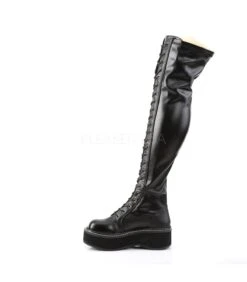 Plateau Stiefel EMILY-375 Schwarz | DemoniaCult -Shoes Verkäufe demonia emily 375 2