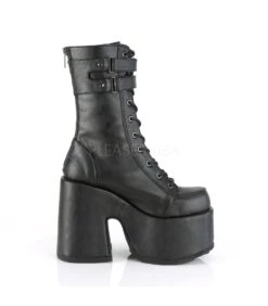 Plateau Stiefel CAMEL-250 - Schwarz | DemoniaCult -Shoes Verkäufe demonia plateau stiefel camel 250 schwarz 4