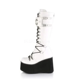 Plateau Stiefel KERA-200 - Weiss | DemoniaCult 7 Plateau Stiefel KERA-200 - Weiss | DemoniaCult -Shoes Verkäufe demonia plateau stiefel kera 200 weiss 2