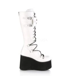 Plateau Stiefel KERA-200 - Weiss | DemoniaCult 9 Plateau Stiefel KERA-200 - Weiss | DemoniaCult -Shoes Verkäufe demonia plateau stiefel kera 200 weiss 4