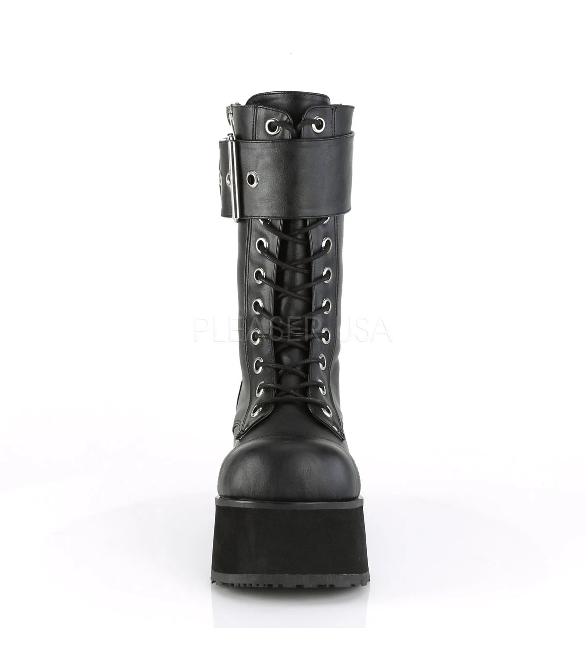 Plateau Stiefel PETROL-150 - Schwarz | DemoniaCult 2 Plateau Stiefel PETROL-150 - Schwarz | DemoniaCult – Bild 2