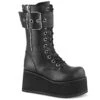Plateau Stiefel PETROL-150 - Schwarz | DemoniaCult