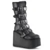 Plateau Stiefel SWING-230 - Schwarz | DemoniaCult