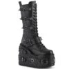 Plateau Stiefel SWING-327 - Schwarz | DemoniaCult