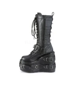 Plateau Stiefel SWING-327 - Schwarz | DemoniaCult -Shoes Verkäufe demonia plateau stiefel swing 327 schwarz 2