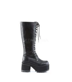 Plateau Stiefel RANGER-302 - PU Schwarz | DemoniaCult -Shoes Verkäufe demonia ranger 302 bpu 4