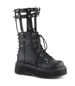 Stiefel EMILY-357 Schwarz | DemoniaCult
