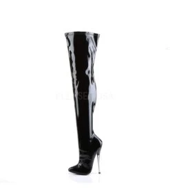 Fetisch Stiefel DAGGER-3000 - Schwarz -Shoes Verkäufe devious dagger 3000 blk 2