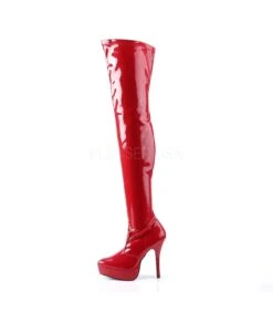 Overknee Stiefel INDULGE-3000 - Lack Rot -Shoes Verkäufe devious indulge 3000 red 2
