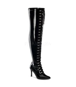 Overknee Stiefel DOMINATRIX-3024X (Weitschaftstiefel)