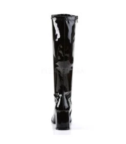 Retro Stiefel GOGO-300 - Lack Schwarz -Shoes Verkäufe funtasma gogo 300 blk 3