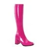 Retro Stiefel GOGO-300 - Lack Hot Pink