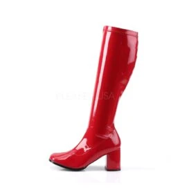 Retro Stiefel GOGO-300 - Lack Rot -Shoes Verkäufe funtasma gogo 300 red 2
