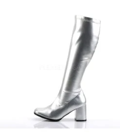 Retro Stiefel GOGO-300 - PU Silber -Shoes Verkäufe funtasma gogo 300 slv 2