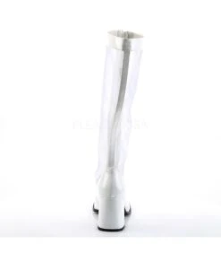 Netz Stiefel GOGO-307 - Lack Weiß -Shoes Verkäufe funtasma gogo 307 wht 3