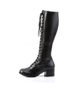 Retro Stiefel RETRO-302 - PU Schwarz -Shoes Verkäufe funtasma retro 302 bpu 2