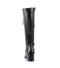 Retro Stiefel RETRO-302 - PU Schwarz -Shoes Verkäufe funtasma retro 302 bpu 3