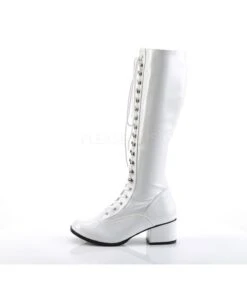 Retro Stiefel RETRO-302 - Lack Weiß -Shoes Verkäufe funtasma retro 302 wht 2