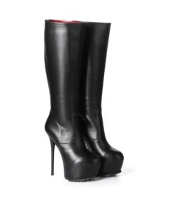 Giaro Cameron Damen Herren Unisex Plateau Stiefel Schwarz Matt -Shoes Verkäufe giaro cameron stiefel schwarz matt 4