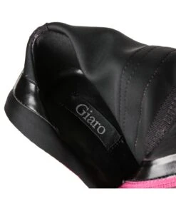Giaro Dominique Damen Herren Unisex Plateau Overknee Stiefel Fuchsia Velour