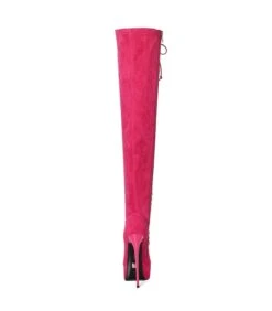 Giaro Dominique Damen Herren Unisex Plateau Overknee Stiefel Fuchsia Velour -Shoes Verkäufe giaro dominique damen herren unisex plateau overknee stiefel fuchsia velour 6