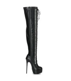 Giaro Dominique Damen Herren Unisex Plateau Overknee Stiefel Schwarz Matt -Shoes Verkäufe giaro dominique damen herren unisex plateau overknee stiefel schwarz matt 7