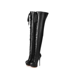 Giaro Luisa Damen Herren Unisex Plateau Stiefel Schwarz Matt -Shoes Verkäufe giaro luisa damen herren unisex plateau stiefel schwarz matt 4