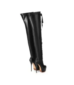 Giaro Luisa Damen Herren Unisex Plateau Stiefel Schwarz Matt -Shoes Verkäufe giaro luisa damen herren unisex plateau stiefel schwarz matt 5