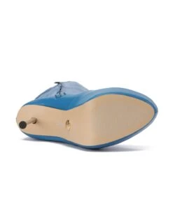 Giaro Overknee Plateau Stiefel BRISA Blau Matt -Shoes Verkäufe giaro overknee plateau stiefel brisa blau matt 4