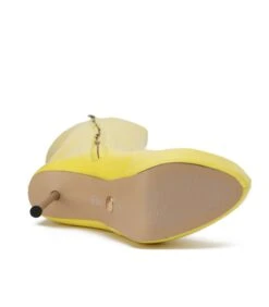 Giaro Overknee Plateau Stiefel BRISA Neon Gelb -Shoes Verkäufe giaro overknee plateau stiefel brisa neon gelb 4