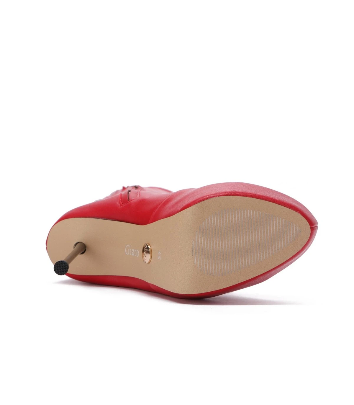 Giaro Overknee Plateau Stiefel BRISA Rot Matt 5 Giaro Overknee Plateau Stiefel BRISA Rot Matt – Bild 5