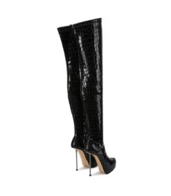 Giaro Overknee Plateau Stiefel BRISA Schwarz Crock -Shoes Verkäufe giaro overknee plateau stiefel brisa schwarz crock 7