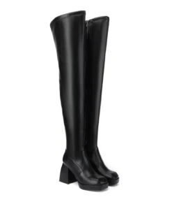 Giaro Overknee Plateau Stiefel COSMO Schwarz Matt -Shoes Verkäufe giaro overknee plateau stiefel cosmo schwarz matt 7