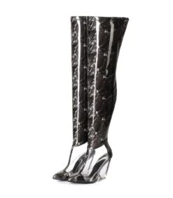 Giaro Overknee Stiefel Fascinate Schwarz Marble -Shoes Verkäufe giaro overknee stiefel fascinate schwarz marble 2
