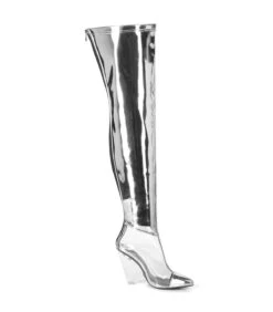 Giaro Overknee Stiefel Fascinate Silber -Shoes Verkäufe giaro overknee stiefel fascinate silber 5