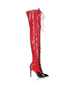Giaro Overknee Stiefel Veruska Rot Schwarz -Shoes Verkäufe giaro overknee stiefel veruska rot schwarz 5