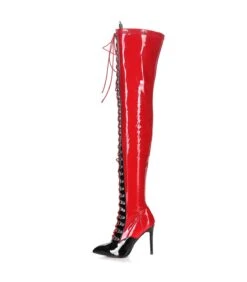 Giaro Overknee Stiefel Veruska Rot Schwarz -Shoes Verkäufe giaro overknee stiefel veruska rot schwarz 8