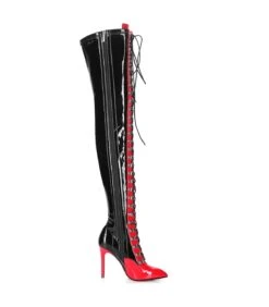 Giaro Overknee Stiefel Veruska Schwarz Rot -Shoes Verkäufe giaro overknee stiefel veruska schwarz rot 5