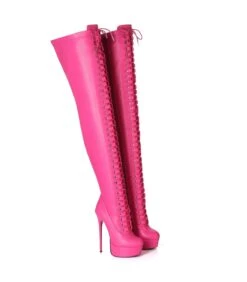 Giaro Plateau Overknee Stiefel Mouchard Pink -Shoes Verkäufe giaro plateau overknee stiefel mouchard pink 3