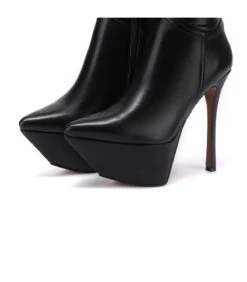 Giaro Plateau Overknee Stiefel Schwarz Matt -Shoes Verkäufe giaro plateau overknee stiefel schwarz matt 6